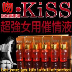 吻 kiss 特效女用催情口服液 10ML×6瓶